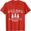 Arkansas Wilderness Designs and Gifts Buffalo National River - Arkansas - Ozark Mountains T-Shirt - Red