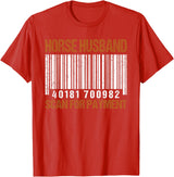 Horse husband scan for payment shirt T-Shirt - Red