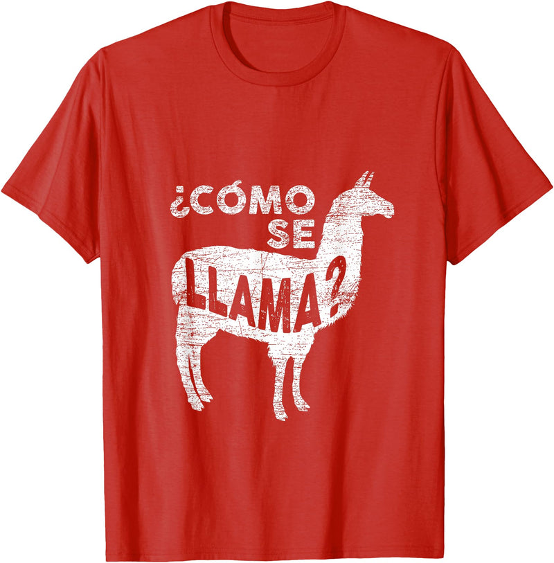 Como Se Llama T-Shirt - Red