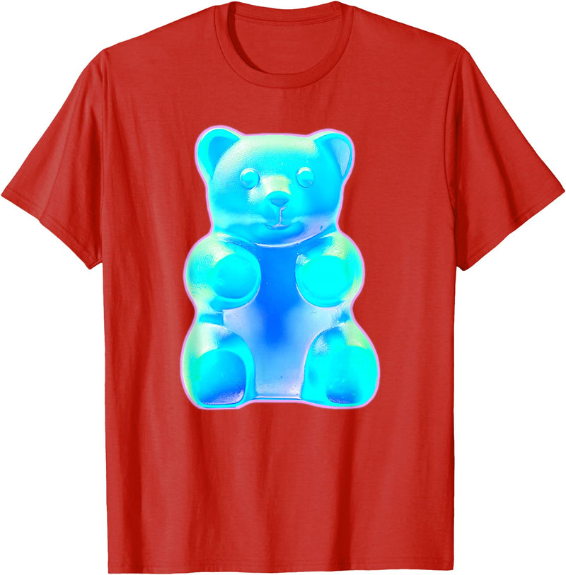 Urban Empyre Blue Gummy Bear T-Shirt - Red