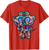 Voodoo Teddy Bear by - Sugar Kai Pastel Goth Two Headed Teddy Bear Voodoo Doll For Men T-Shirt - Red