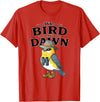 Nature Lover Gift for Bird Watchers Birdwatch We Bird At Dawn Funny Bird Watching Bird Lover Watcher T-Shirt - Red