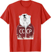 Check out my other RUSSIA T-shirts Russian Bear T-shirt Russia Shirt CCCP Soviet Union USSR Tee T-Shirt - Red