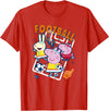 Peppa Pig Summer Games 2021 Football T-Shirt - Red