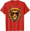 Älion. Lion Sunglasses T-Shirt - Red