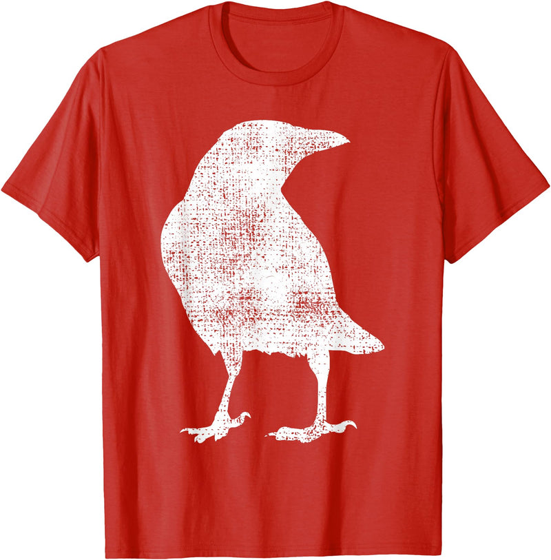 Crow Shirts Crow Raven Bird Lover Gift T-Shirt - Red
