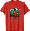 Dog Park Social Club T-Shirt - Red