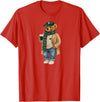 Lucky Teddy Bear St Patricks Day Irish t -shir t Lucky Teddy Bear St Patricks Day Irish T-Shirt - Red