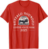 Southridge Design 2025 Custer State Park Buffalo Roundup - Distressed T-Shirt - Red
