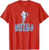 Vintage Buffalo Rugby Merch Vintage Buffalo Rugby with Rugby Player T-Shirt - Red