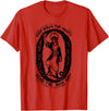 Cast Down The Mighty Send The Rich Away Halloween T-Shirt - Red