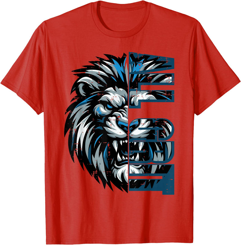Lion Shirts For Men Women Kids Gifts Lion Women Kids Boys Girls Men Youth Teen T-Shirt - Red