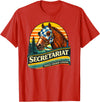 Legends Of Racing Ltd. Secretariat Horse, Horse Racing, Santa Anita, Del Mar, Horse T-Shirt - Red