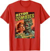 Last Gasp Graphics Astro Zombies 1950s Horror Comic Cover T-Shirt - Red