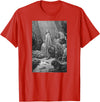 Urban Empyre Gustave Dore Daniel in the Lions Den T-Shirt - Red