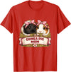 Cute Guinea Pig Mom Cavy Lover Apparel Co Guinea Pig Mom T-Shirt - Red