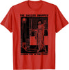 Edgar Allan Poe Fan Club of Compton Edgar Poe Art Masque of the Red Death-Edgar Allen Poe Quote T-Shirt - Red