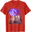 Hamsters Howling at The Moon Shirt - Funny Hamster T-Shirt - Red