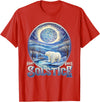 Winter Solstice Gifts by PLOLDS Happy Winter Solstice Yule Polar Bear T-Shirt - Red