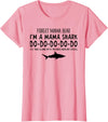 Funny Mama Shark T-shirt Forget Mama Bear I'm A Mama Shark Don't Mess Funny T-shirt - Pink