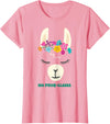 Llama Shirts & Alpaca Gifts No Prob Llama Christmas Women Kids Girls Birthday T-Shirt - Pink