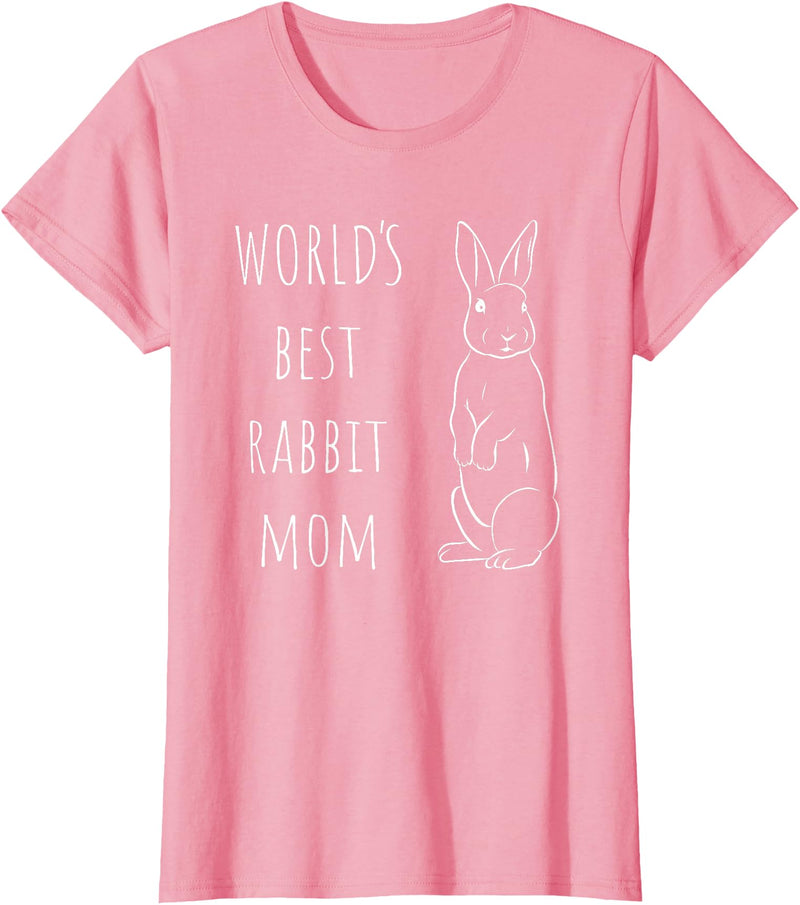 Rabbit Mummy Rabbit Pets T-Shirt in Pink