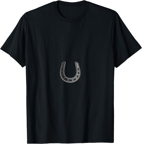 Horseshoe T-Shirt - Black