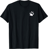 P&L Originals Cat paw print. Pocket style emblem. T-Shirt