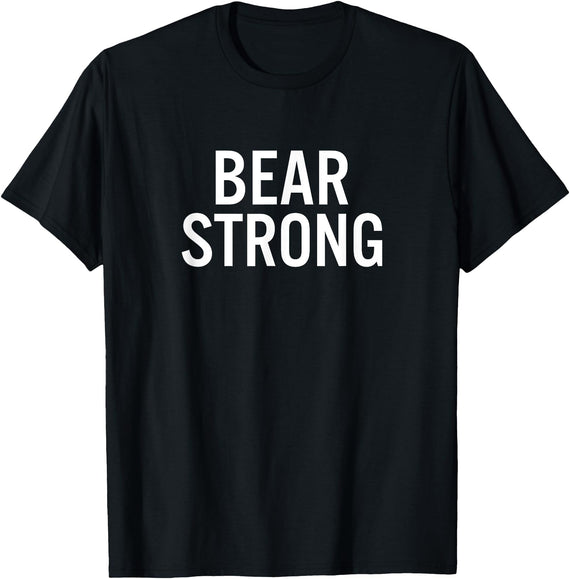 Sevier County Bears Official High School Gear Bear Sevier County High School Strong T-Shirt - Black