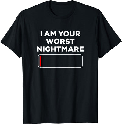 Funny Halloween Shirt Co I am your Worst nightmare Funny Dead Halloween Shirt Costume