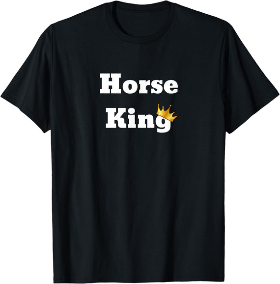Pool King Apparel Horse King T-Shirt - Black