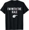Matching Kale Costume I'm With The Kale Halloween Costume Party Matching T-Shirt - Black