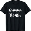 Bear Family Shirt Co Gramma Bear Claw Shirt Proud Grandma Gift - Black