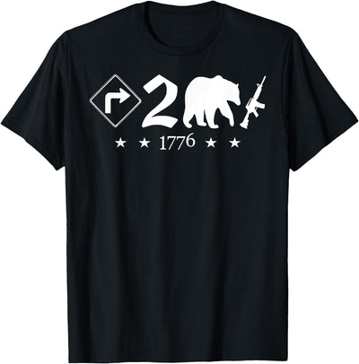 Right To Bear Arms Pro Gun Funny Patriotic Military Women Men T-Shirt