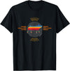 Copper Cow Serape Show Pig Livestock T-Shirt - Black