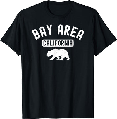 Bay Area San Francisco Oakland Berkeley California 510 Bear T-Shirt