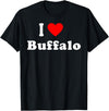 I Love Buffalo City NY Hometown Matching Classic T-Shirt - Black