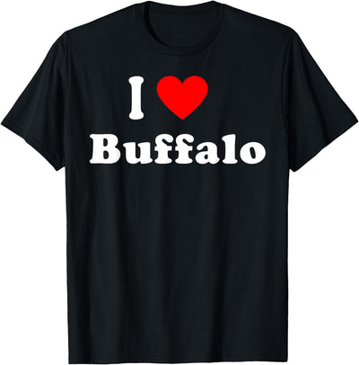 Cow I Love Buffalo City Ny Hometown Matching T-Shirt