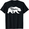 Mothers Day Cute Gifts Co. Nana Bear T-Shirt T-Shirt - Black