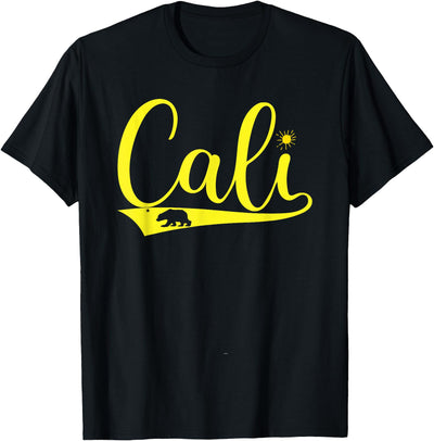 Mens Cali California Bear CA Republic T-Shirt