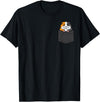 Guinea Pig Shirts For Men Women Kids Gift Guinea Pig Pocket Funny Cavy Rodent Animal Men Women Kids T-Shirt - Black
