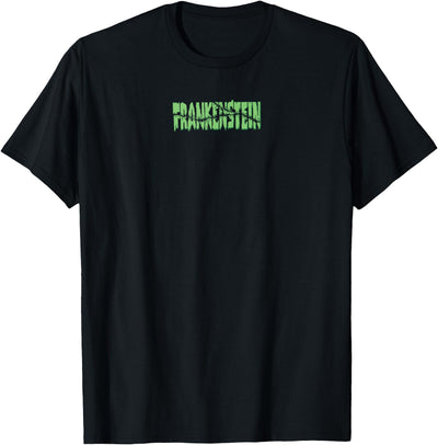 Universal Monsters Frankenstein Negative Space Front & Back T-Shirt