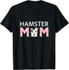 Hamster Mom Hamster T-Shirt - Black