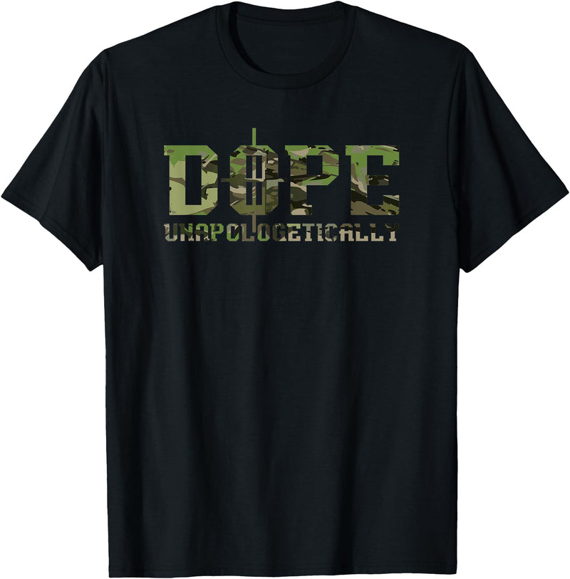 Unapologetically Dope Shirt Unapologetically Dope Camouflage T-Shirt - Black