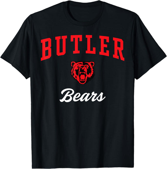 Official High School Fan Gear Butler High School Bears T-Shirt - Black
