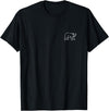 The Pocket Patch Badge Apparel Co Bear Badge T-Shirt - Black