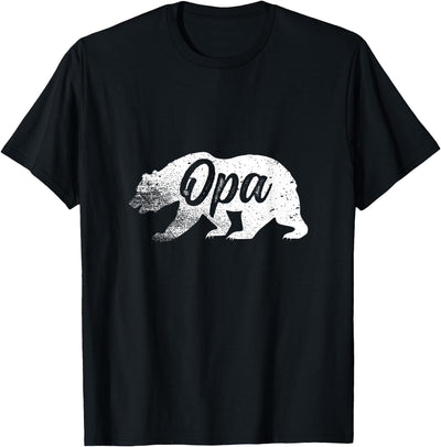 Opa Bear Fathers Day Shirt For Your Grandpa T-Shirt