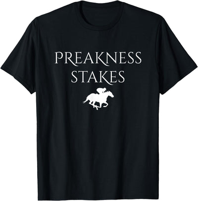 Horse Racing Derby Designs Preakness Horse Racing Shirts for Men, Stakes Apparel Tee T-Shirt
