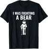 Handicap PWD Amputee And Disabled Apparel I Fought A Bear Handicap Amputee PWD Disabled T-Shirt - Black