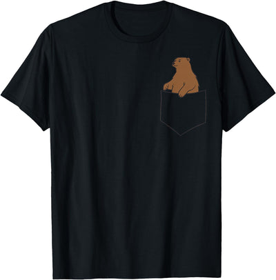 Grizzly Bear Fake Bag T-Shirt